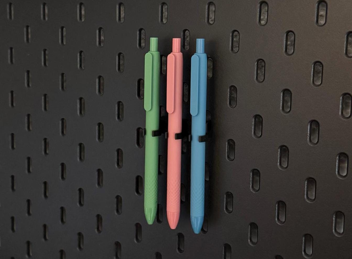 IKEA Skadis Stift Halterung – Stiftehalter & Kugelschreiber Halter | Organizer Pegboard Zubehör | 3D Druck
