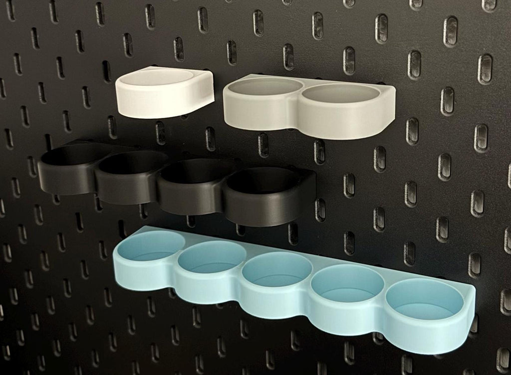 IKEA Skadis Gewürzhalter – Gewürzregal & Kräuter Organizer | Pegboard Zubehör Küche | Universell für Vorrat | 3D Druck