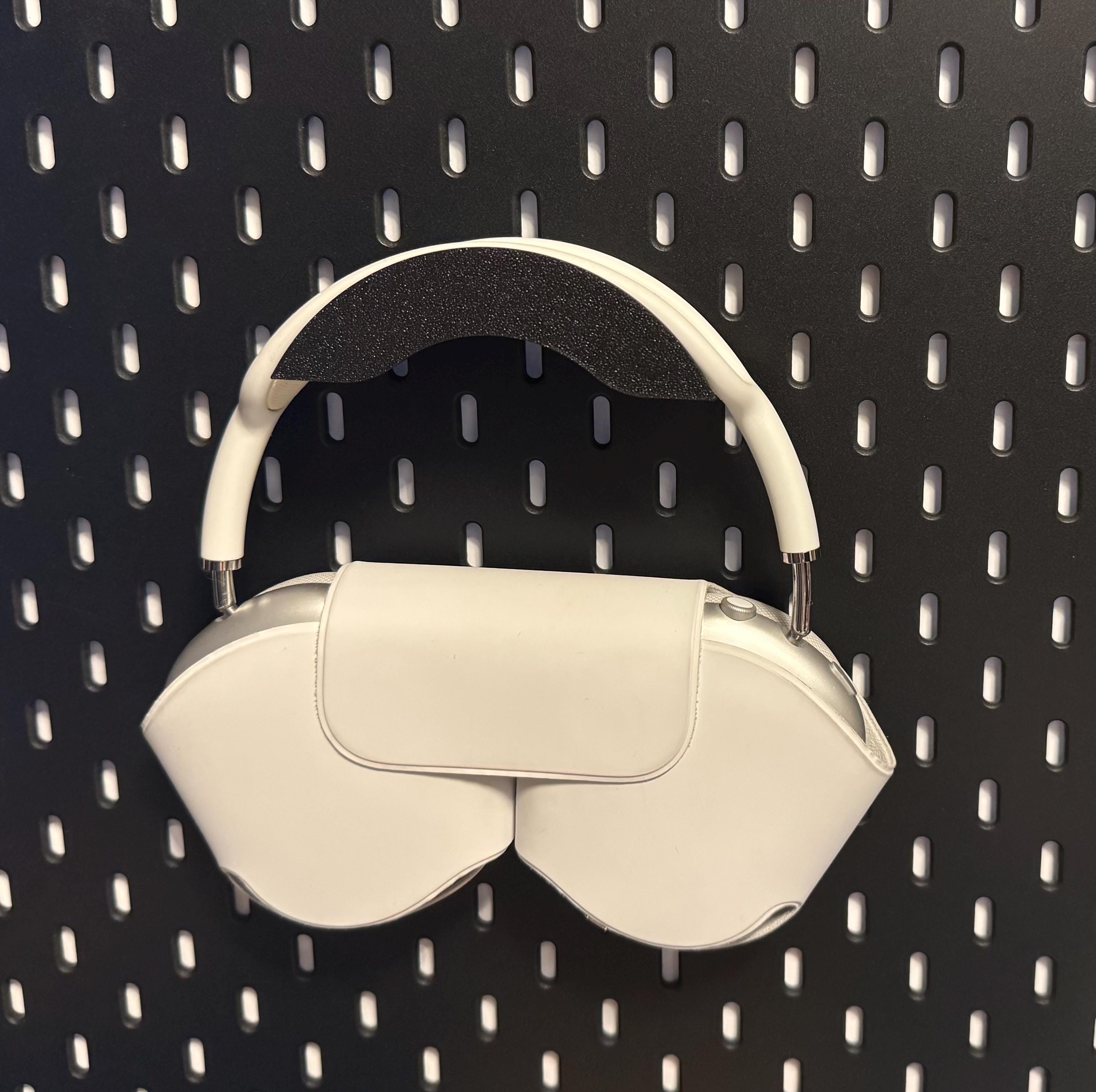 IKEA Skadis Kopfhörer Halter – Headset Wandhalterung | Overear Ständer Organizer | Pegboard Zubehör Büro & Gaming | 3D Druck