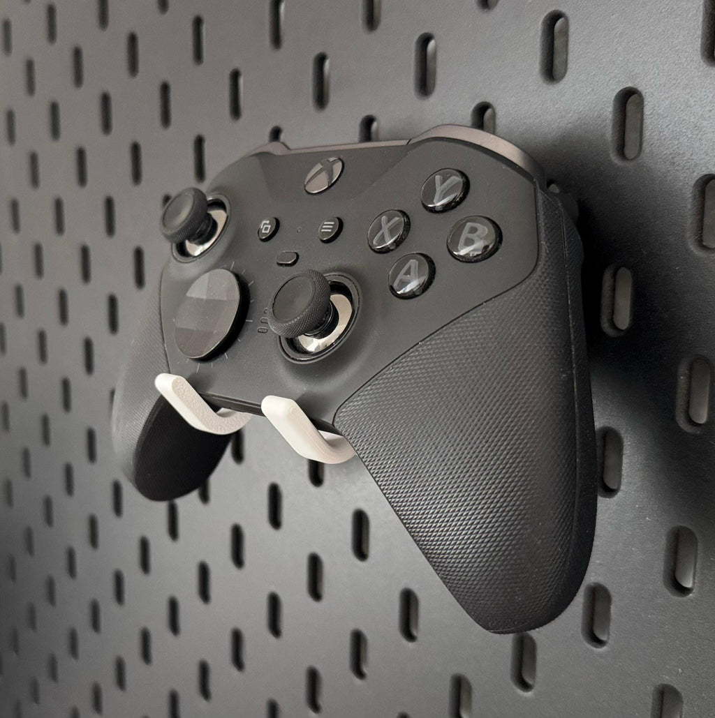 IKEA Skadis Controller Halter Universal – Xbox PS5 Nintendo Switch | Pegboard Wandhalterung | Gaming Organizer | 3D Druck