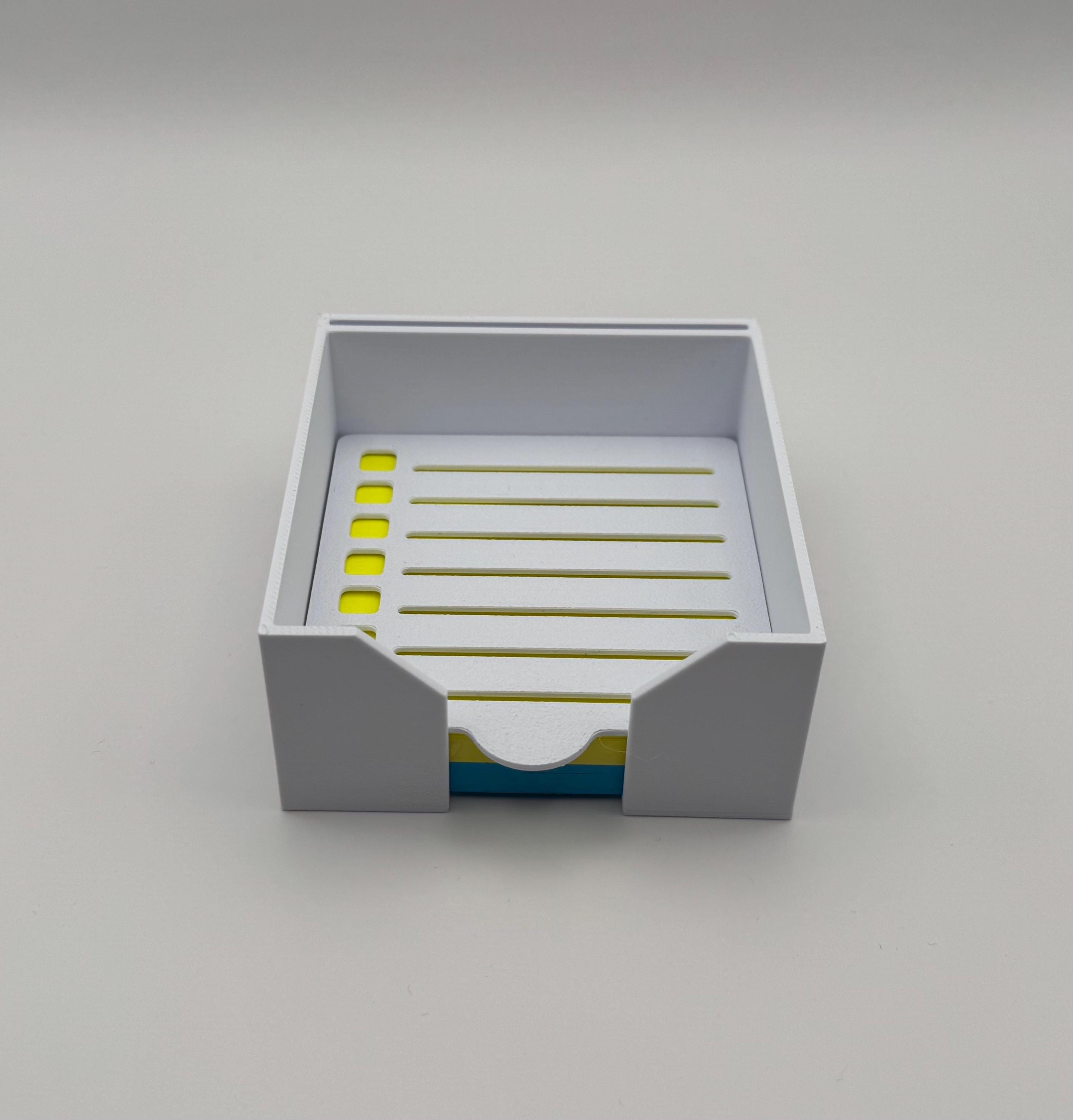 Notizzettel Halter – Freistehender Organizer für Post-It Notes & Todo-Listen (versch. Größen)