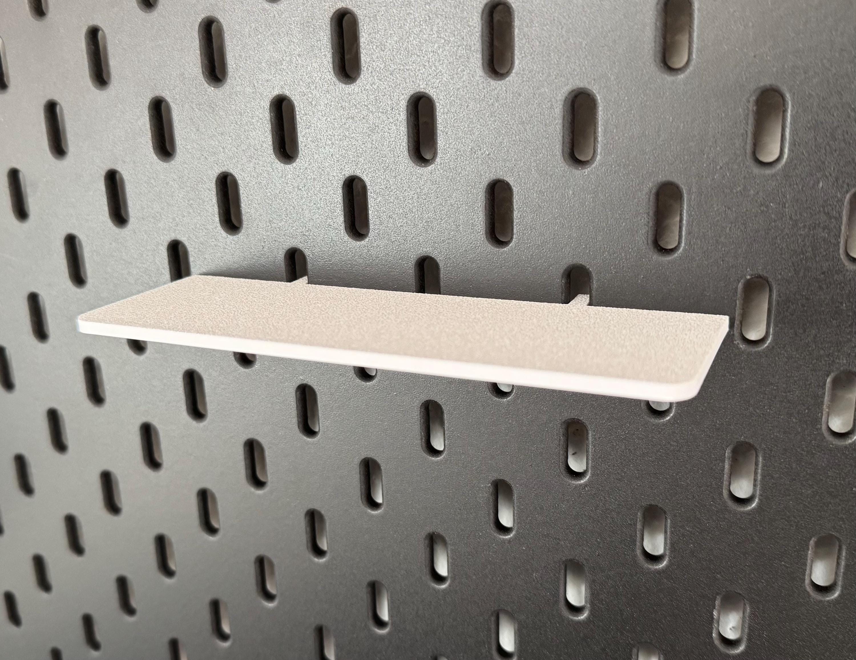 IKEA Skadis kleines Regal – Mini Ablage, Regalboden, 3D Druck, Pegboard Zubehör, flexibel 5–15 cm