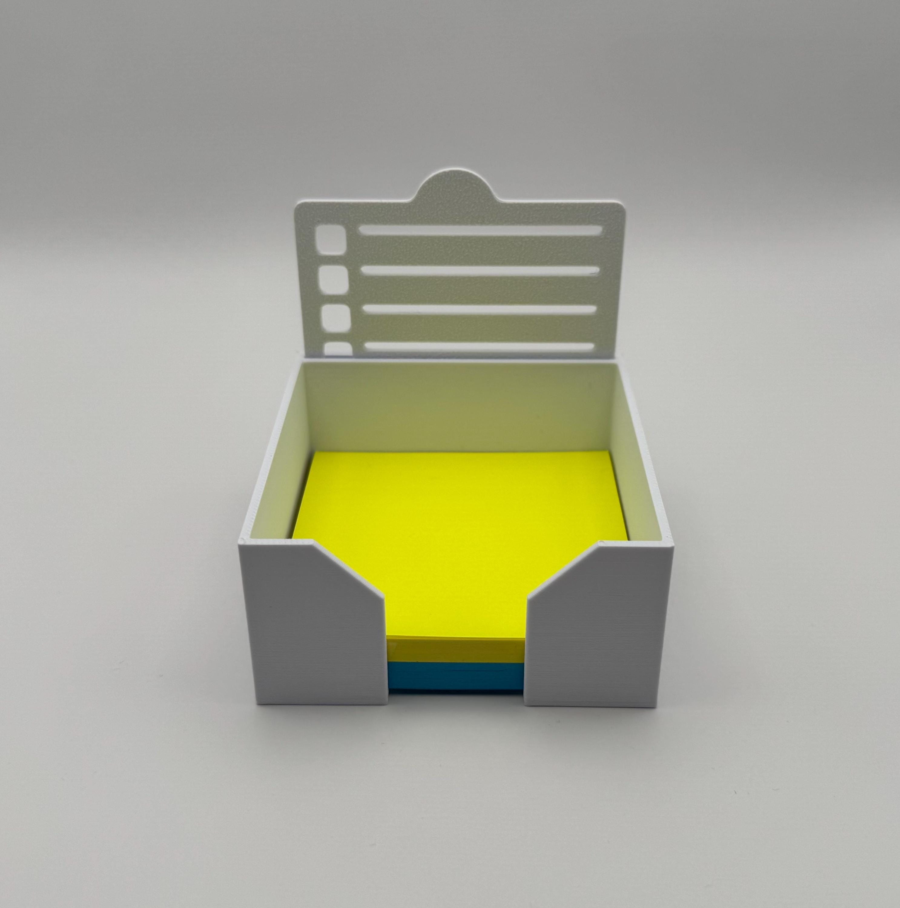 Notizzettel Halter – Freistehender Organizer für Post-It Notes & Todo-Listen (versch. Größen)