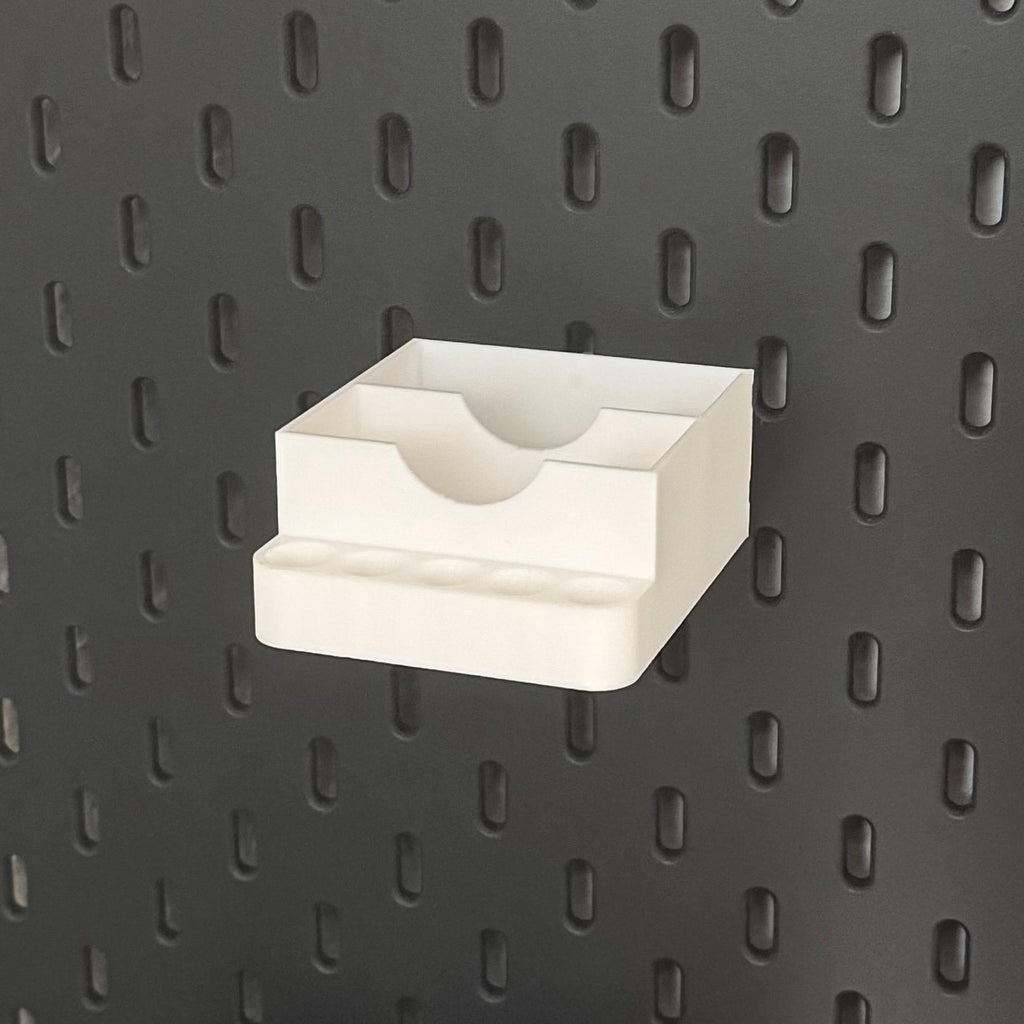 IKEA Skadis Backzutaten Halter – Organizer für Backpulver und Vanillezucker | Puddingpulver & Kräuter | Pegboard Küche | 3D Druck