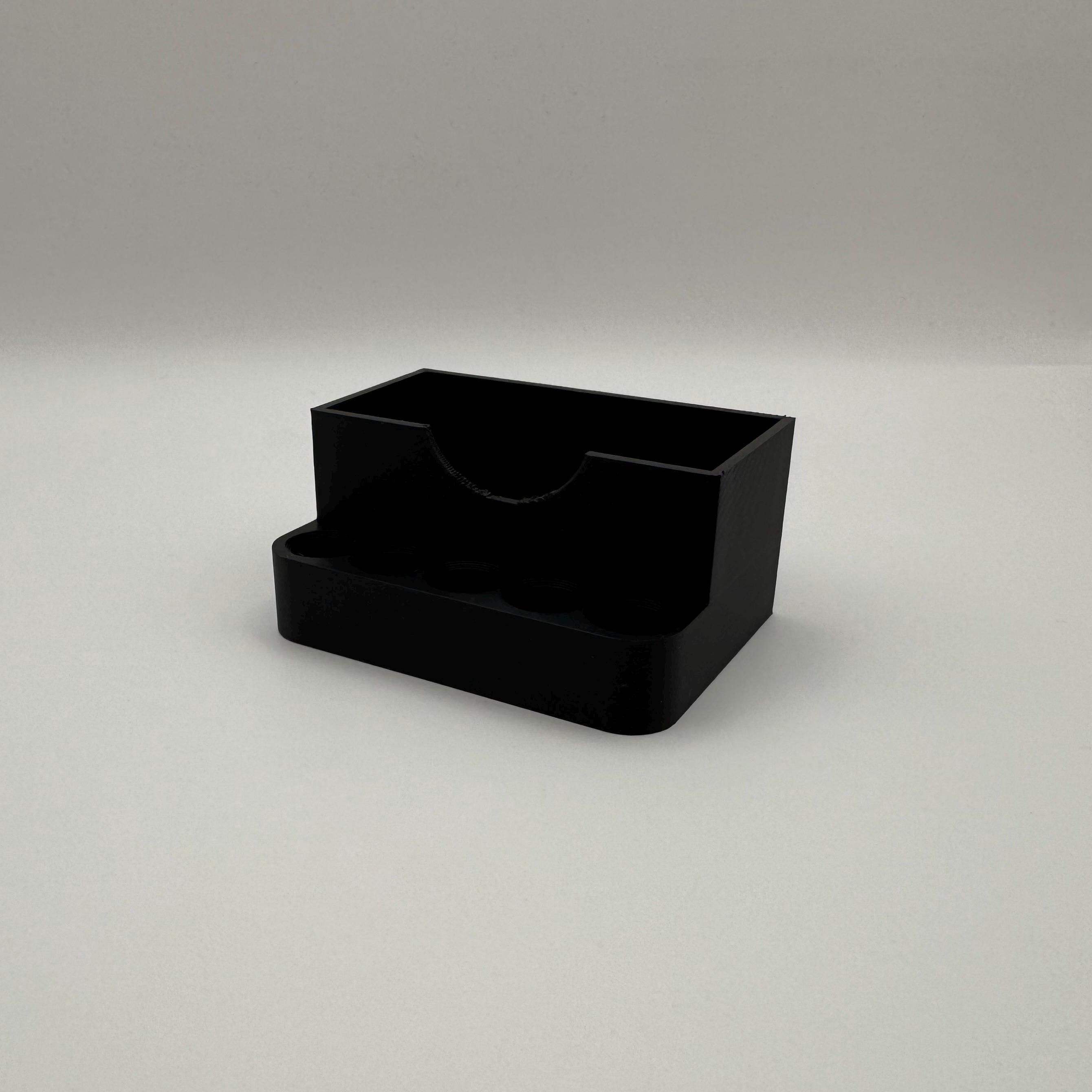 Backzutaten Organizer – Halter für Backpulver und Vanillezucker | Freistehende Küchenorganisation | Tütchen & Gewürze | 3D Druck