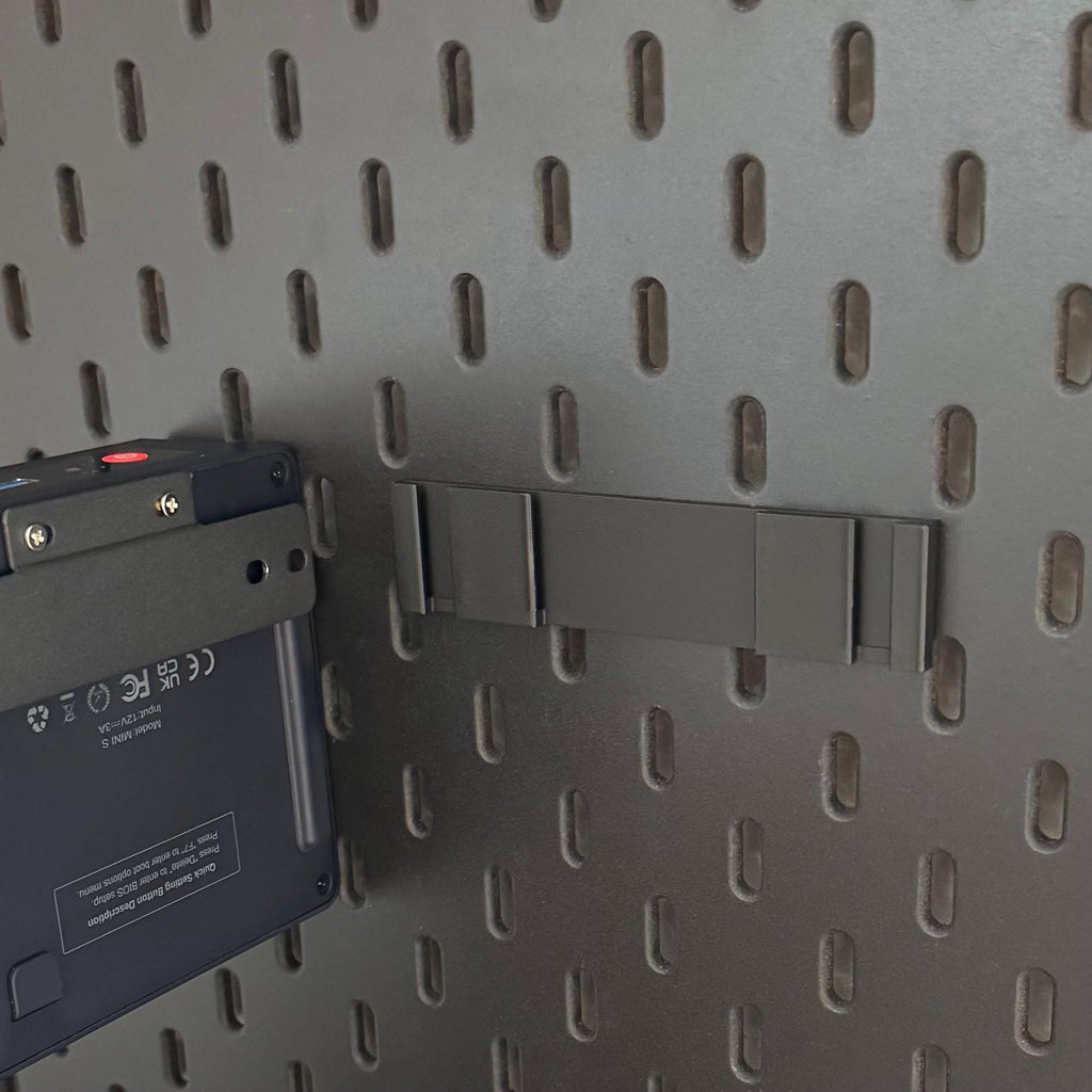 IKEA Skadis Beelink Mini S13 Halter – Mini PC Halterung | Pegboard Wandhalter | Kabelmanagement Desk Setup | 3D Druck
