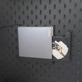 IKEA Skadis BUNUD Laufwerk Halter – Externes Laufwerk Halterung | Pegboard Zubehör | USB 3.0 Typ C | Ports zugänglich | 3D Druck