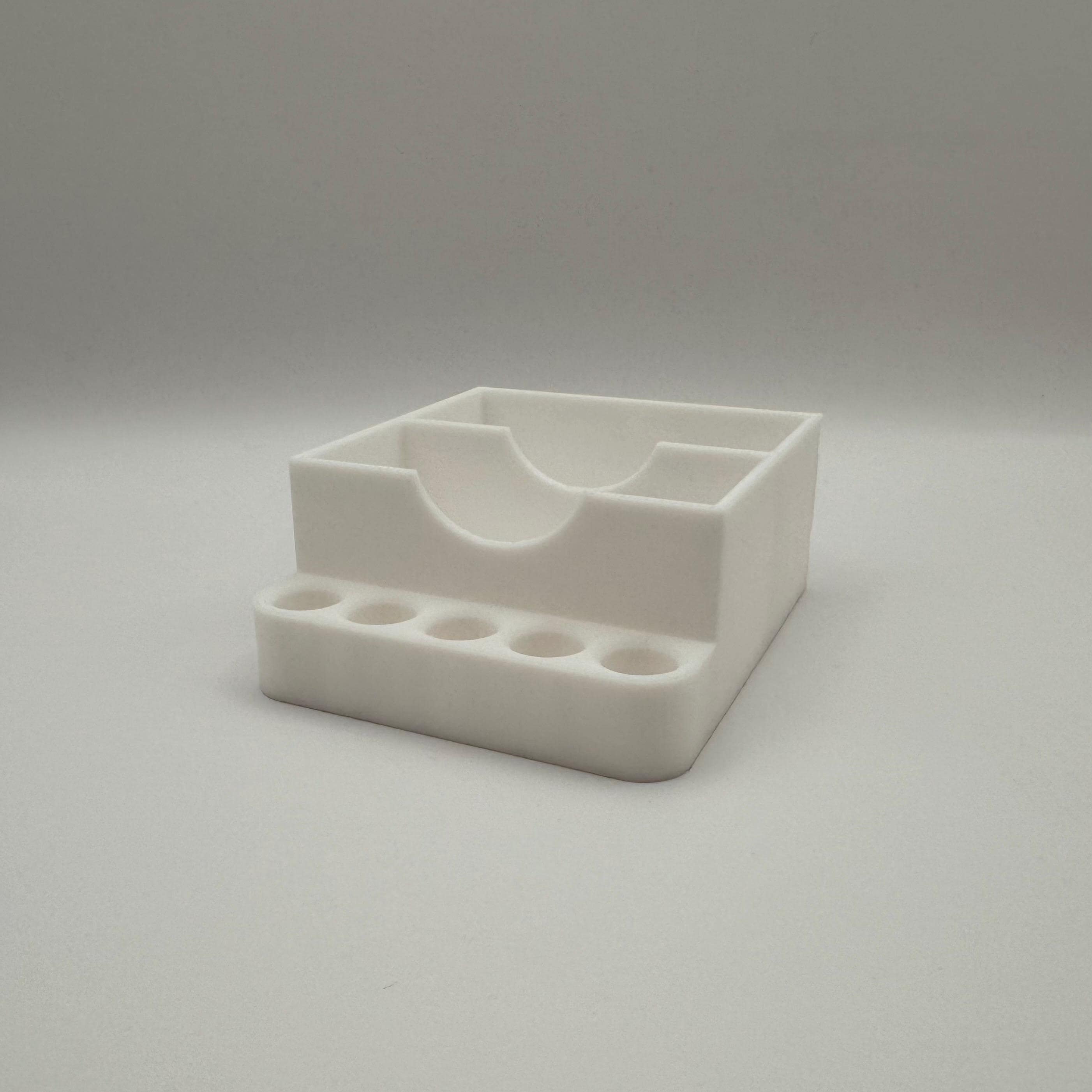 Backzutaten Organizer – Halter für Backpulver und Vanillezucker | Freistehende Küchenorganisation | Tütchen & Gewürze | 3D Druck