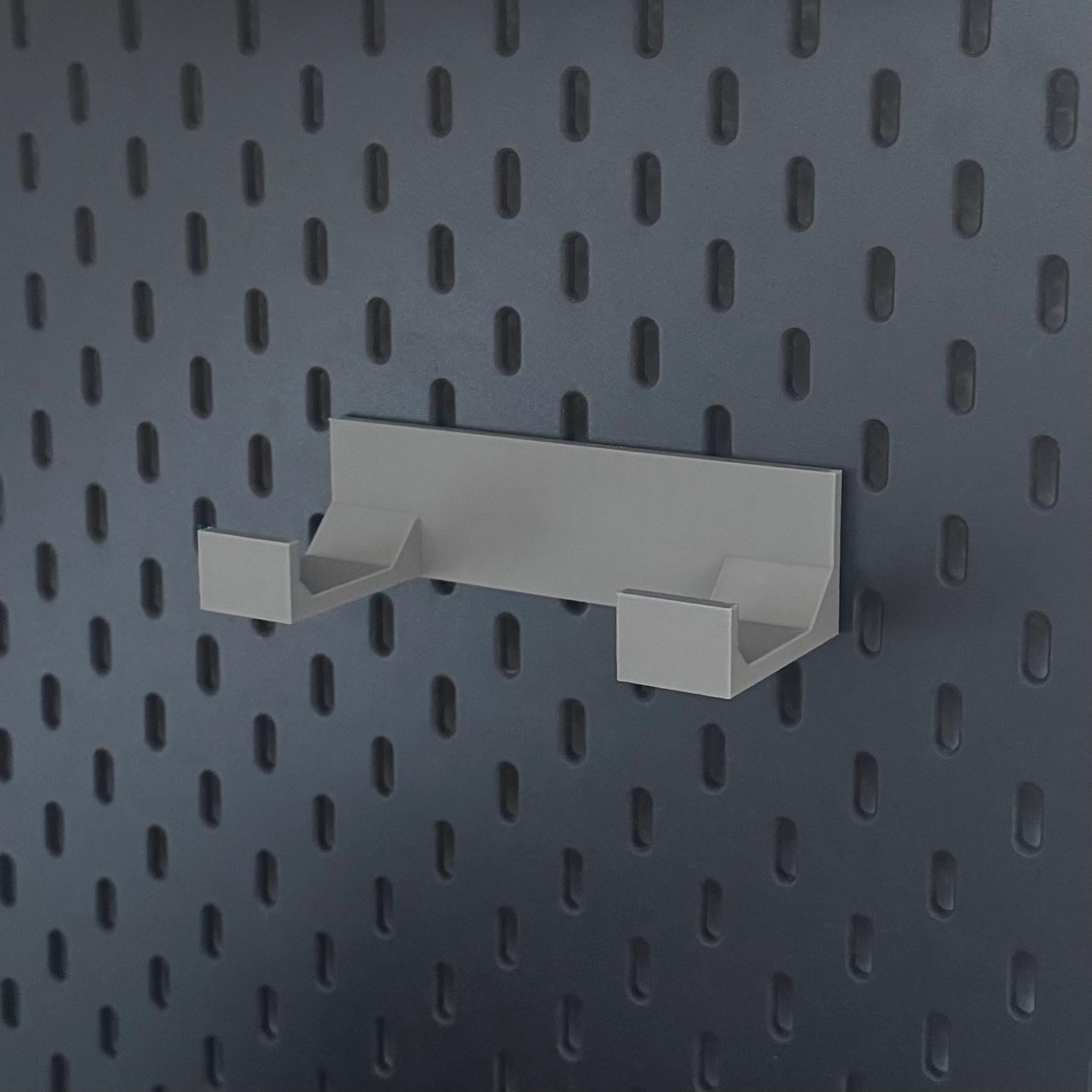 IKEA Skadis Akkuschrauber Halter – Bohrschrauber Halterung & Organizer | Pegboard Zubehör | Werkstatt Werkzeugwand | 3D Druck