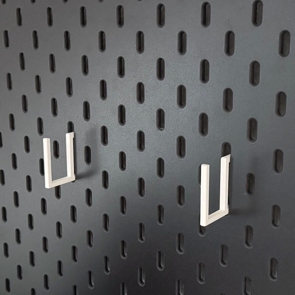 IKEA Skadis Wasserwaagen Halter – Werkzeugwand Pegboard | Werkstatt Zubehör | Sichere Aufbewahrung | 3D Druck