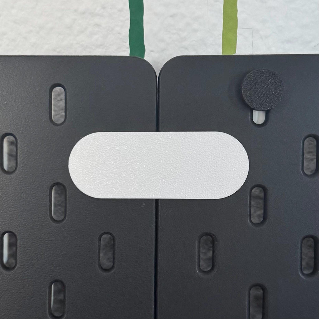 IKEA Skadis Board Verbinder – Präzise Ausrichtung & Verbindung von zwei Boards | Pegboard Zubehör | Spaltfreie Kante | 3D Druck