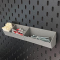 IKEA Skadis Aufbewahrungsbox – Werkzeugbox Werkstatt, Schrauben Nägel Dübel, 3D Druck, Pegboard Zubehör, 4–20 cm Breite