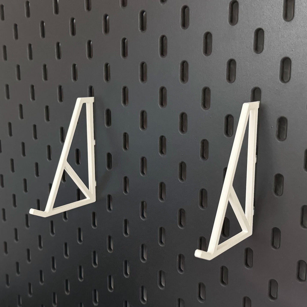 IKEA Skadis Gaming Tastatur Halter – Keyboard Holder & Gaming Wandhalterung | Pegboard Zubehör | Desk Setup Organizer | 3D Druck