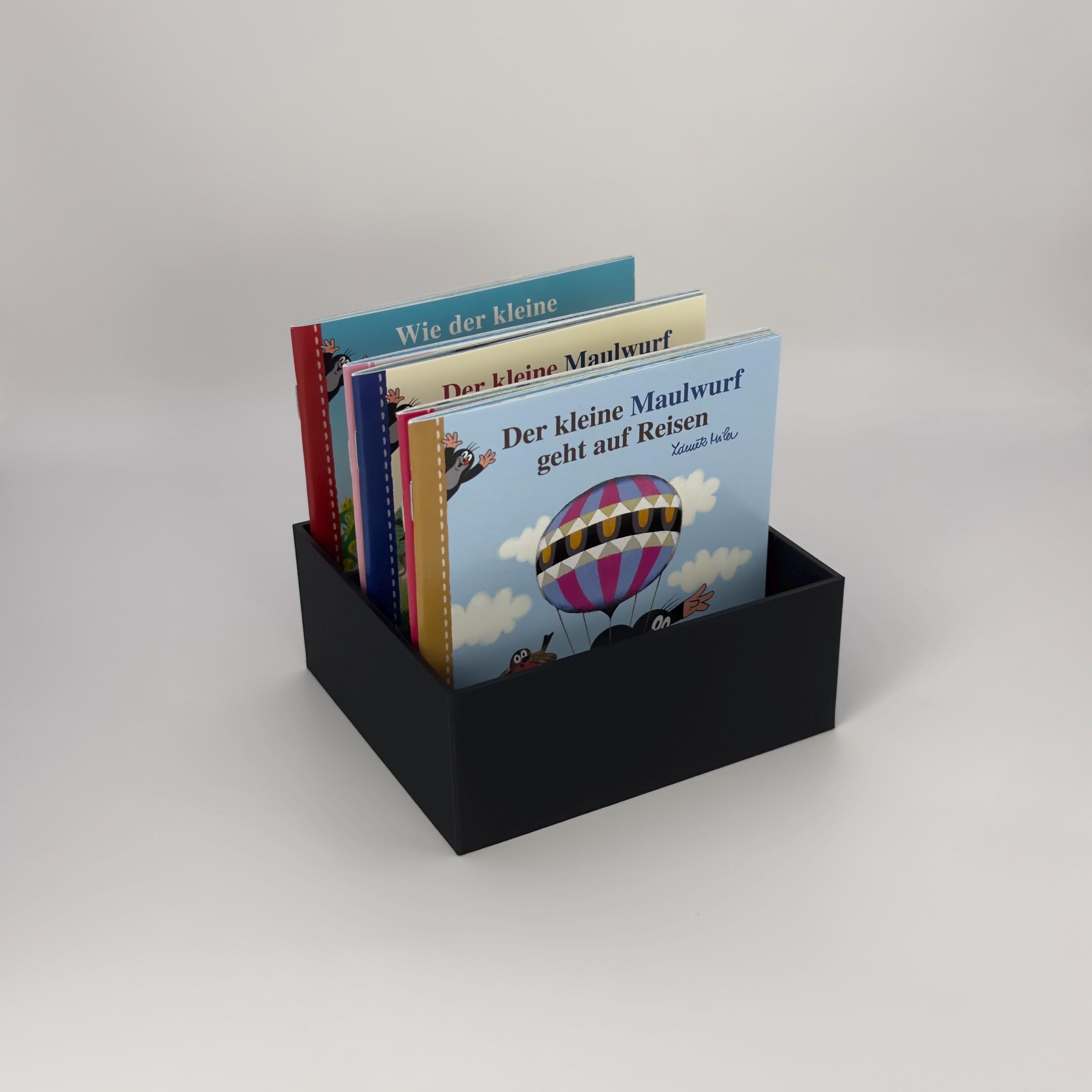 Kinderbücher Halter Regal – Organizer & Buchständer für Pixi und andere, 3D-Druck, 10/12 cm